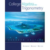 College Algebra and Trigo...